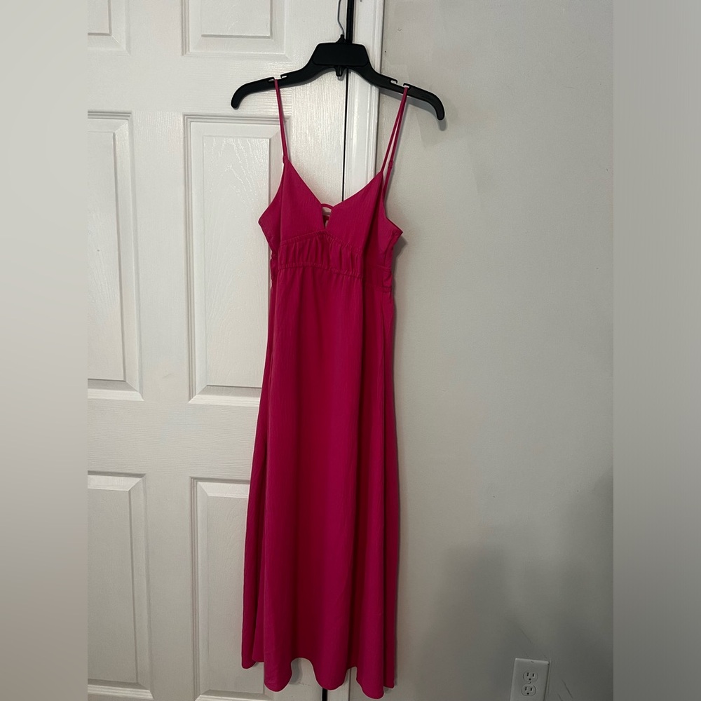 Pink lightweight dress